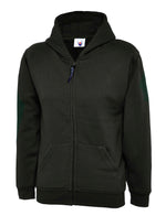 Uneek Childrens Classic Full Zip Hooded Sweatshirt - UC506 - thumbnail 1