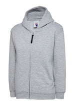 Uneek Childrens Classic Full Zip Hooded Sweatshirt - UC506 - thumbnail 12