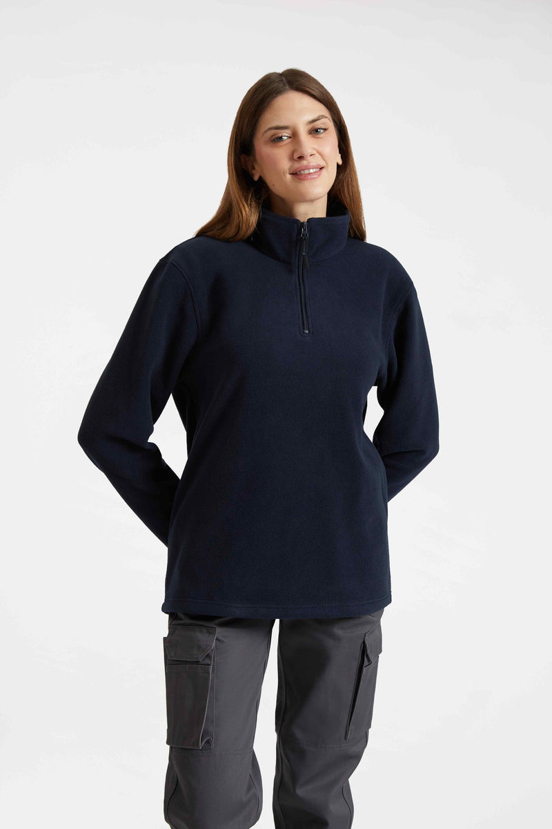 Uneek Lightweight Quarter Zip Microfleece Jacket - UC610