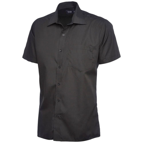 Uneek Men's Short Sleeve Poplin Shirt - UC714