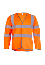 Uneek Long Sleeve Safety Waist Coat - UC802 - thumbnail 1