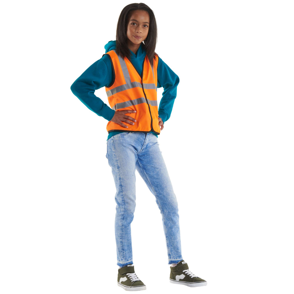 Uneek Childrens Hi-Viz Waist Coat - UC806