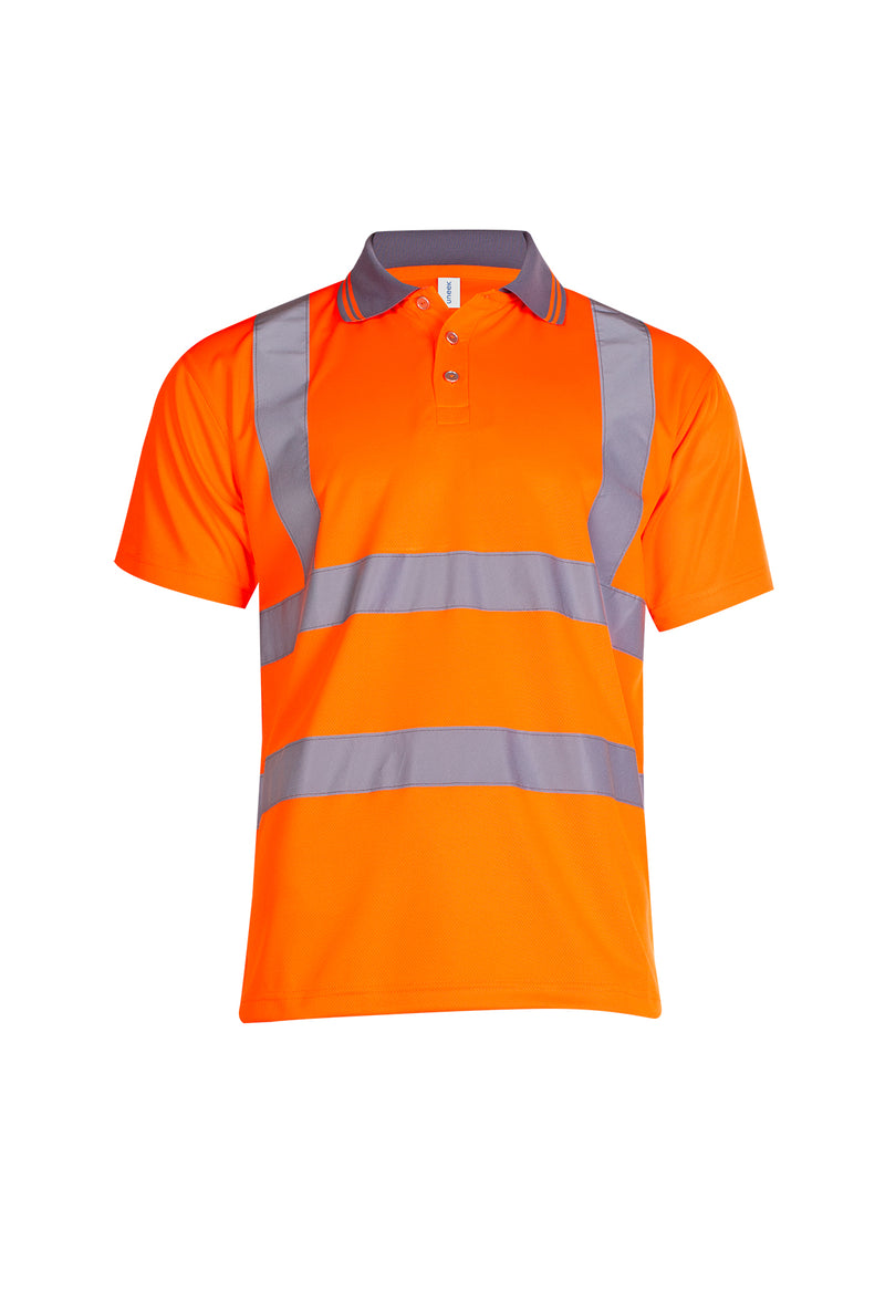 Uneek Hi Vis Short Sleeve Polo Shirt - UC808