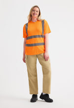 Uneek Hi Vis Short Sleeve T-Shirt - UC810 - thumbnail 3