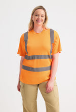 Uneek Hi Vis Short Sleeve T-Shirt - UC810 - thumbnail 5