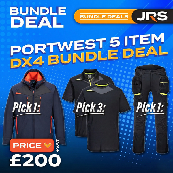 Portwest DX4 Best Summer Shorts, T-Shirt, & Hoodie Workwear Bundle