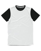 Vanilla Mens White Panel T - VN103M