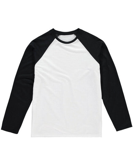 Vanilla Mens L/S Baseball Raglan - VN104M
