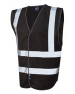 Leo Workwear Pilton Coloured Reflective Waistcoat (Cont) - thumbnail 1