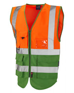 Leo Workwear Lynton Iso 20471 Cl 1 Superior Vest - thumbnail 3