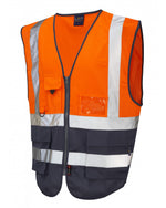 Leo Workwear Lynton Iso 20471 Cl 1 Superior Vest - thumbnail 5