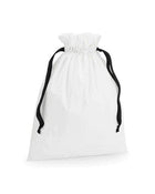 Westford Mill Cotton Gift Bag With Ribbon Drawstring