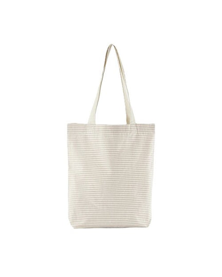 Westford Mill Striped Organic Cotton Tote