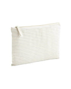 Westford Mill Striped Organic Cotton Accessory Pouch