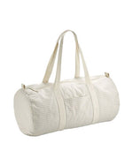 Westford Mill Striped Organic Cotton Barrel Bag - thumbnail 1