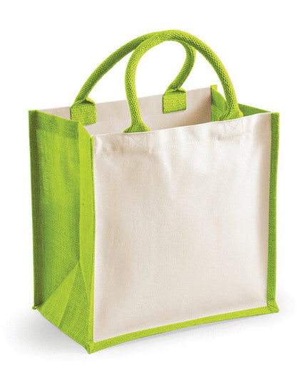 Westford Mill Printers Midi Jute Tote