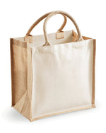 Westford Mill Printers Midi Jute Tote - thumbnail 1