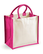 Westford Mill Printers Midi Jute Tote - thumbnail 4