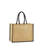 Westford Mill Natural Starched Jute Classic Shopper - thumbnail 3