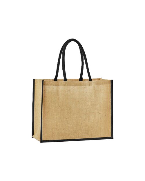 Westford Mill Natural Starched Jute Classic Shopper