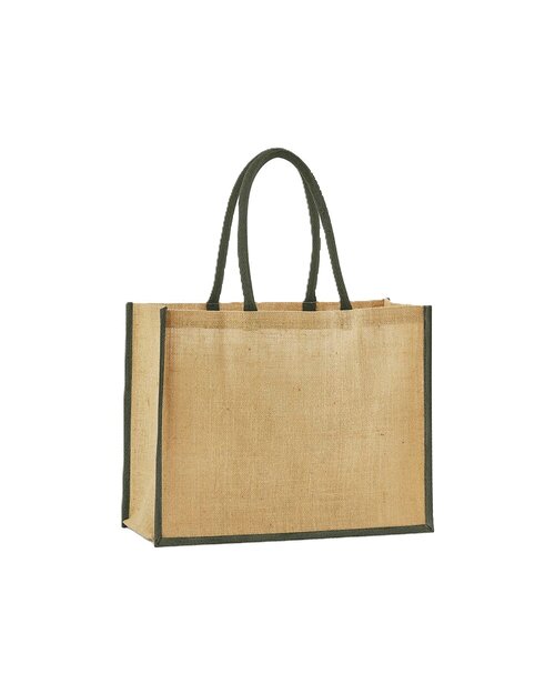 Westford Mill Natural Starched Jute Classic Shopper
