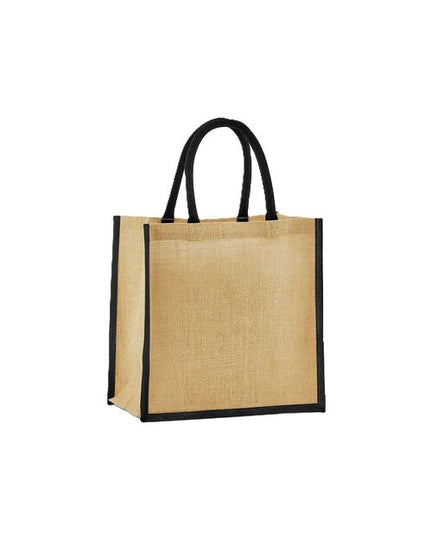 Westford Mill Natural Starched Jute Mini Gift Bag