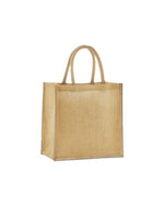 Westford Mill Natural Starched Jute Mini Gift Bag - thumbnail 1