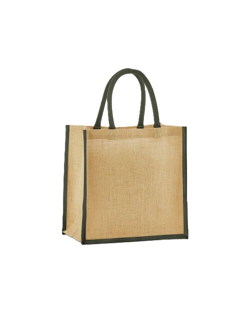 Westford Mill Natural Starched Jute Mini Gift Bag