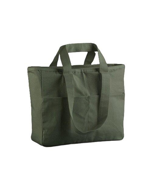 Westford Mill Double Handle Pocket Tote