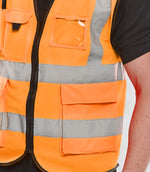 B-Seen Hi-vis Executive Id Vest - thumbnail 9