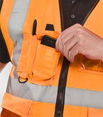 B-Seen Hi-vis Executive Id Vest - thumbnail 11