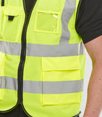 B-Seen Hi-vis Executive Id Vest - thumbnail 7