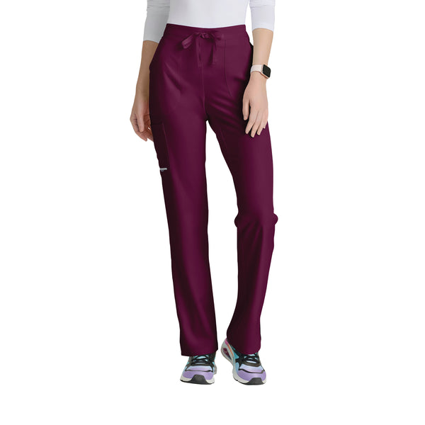 Skechers Female Reliance Mid-rise Trousers Wine S Sk201/wine/s