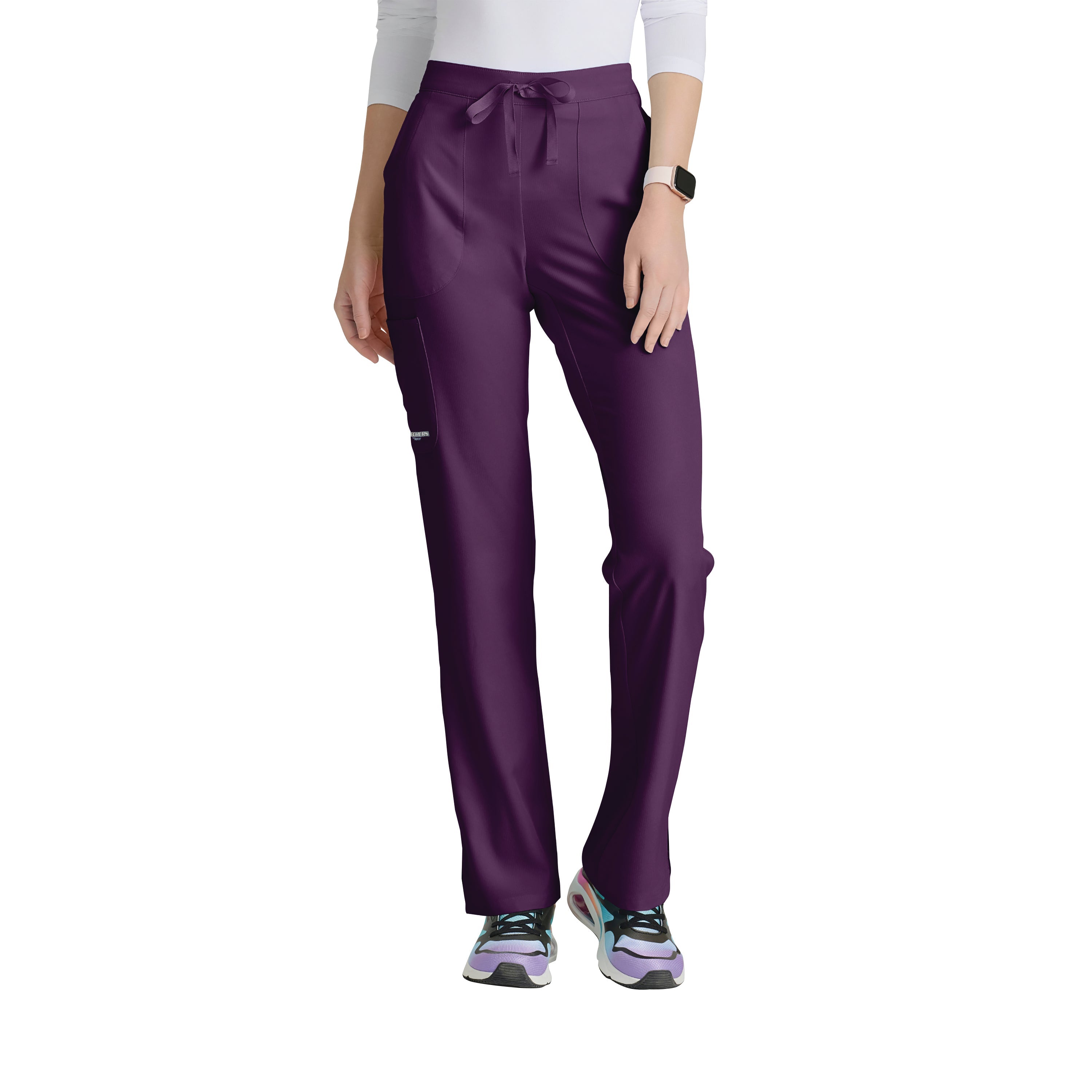 Skechers Female Reliance Mid-rise Trousers Eggplant M Sk201/eggp/m