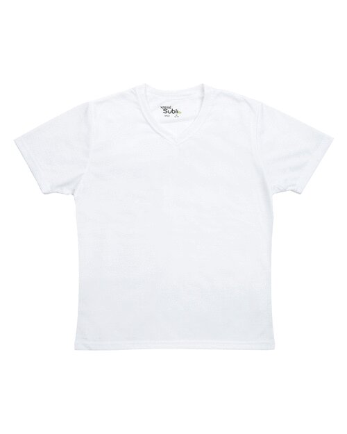 Xpres Ladies Subli Plus V-Neck T-Shirt - XP522M