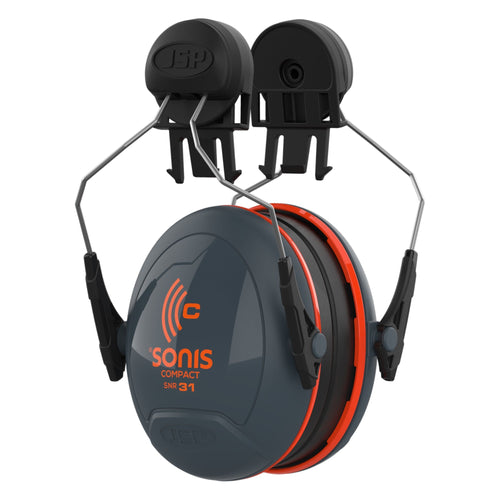 JSP Sonis Compact Low Profile Mounted Ear Defenders 31dB SNR - [CLEARANCE]
