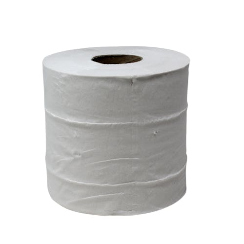 White 2 Ply Flat Sheet Centrefeed Roll (Pack of 1 - 170mm x 150m)