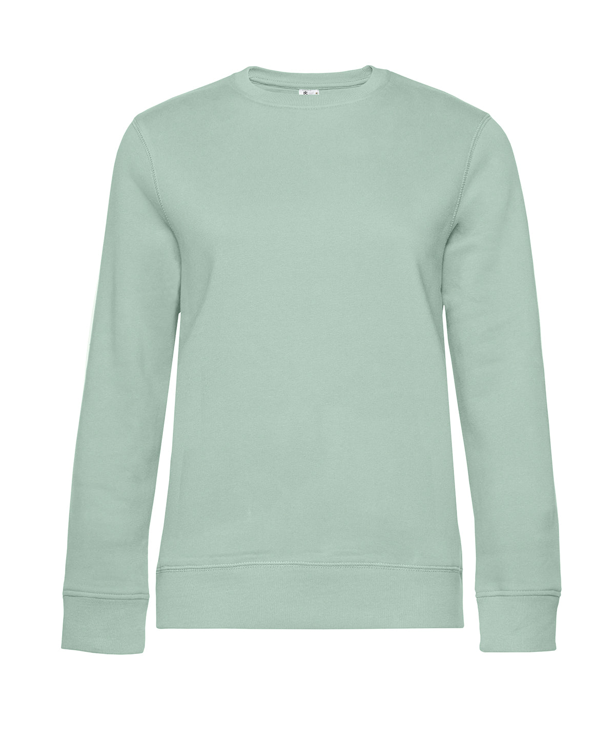 B&C Collection Queen crew neck sweatshirt B010F in aqua green