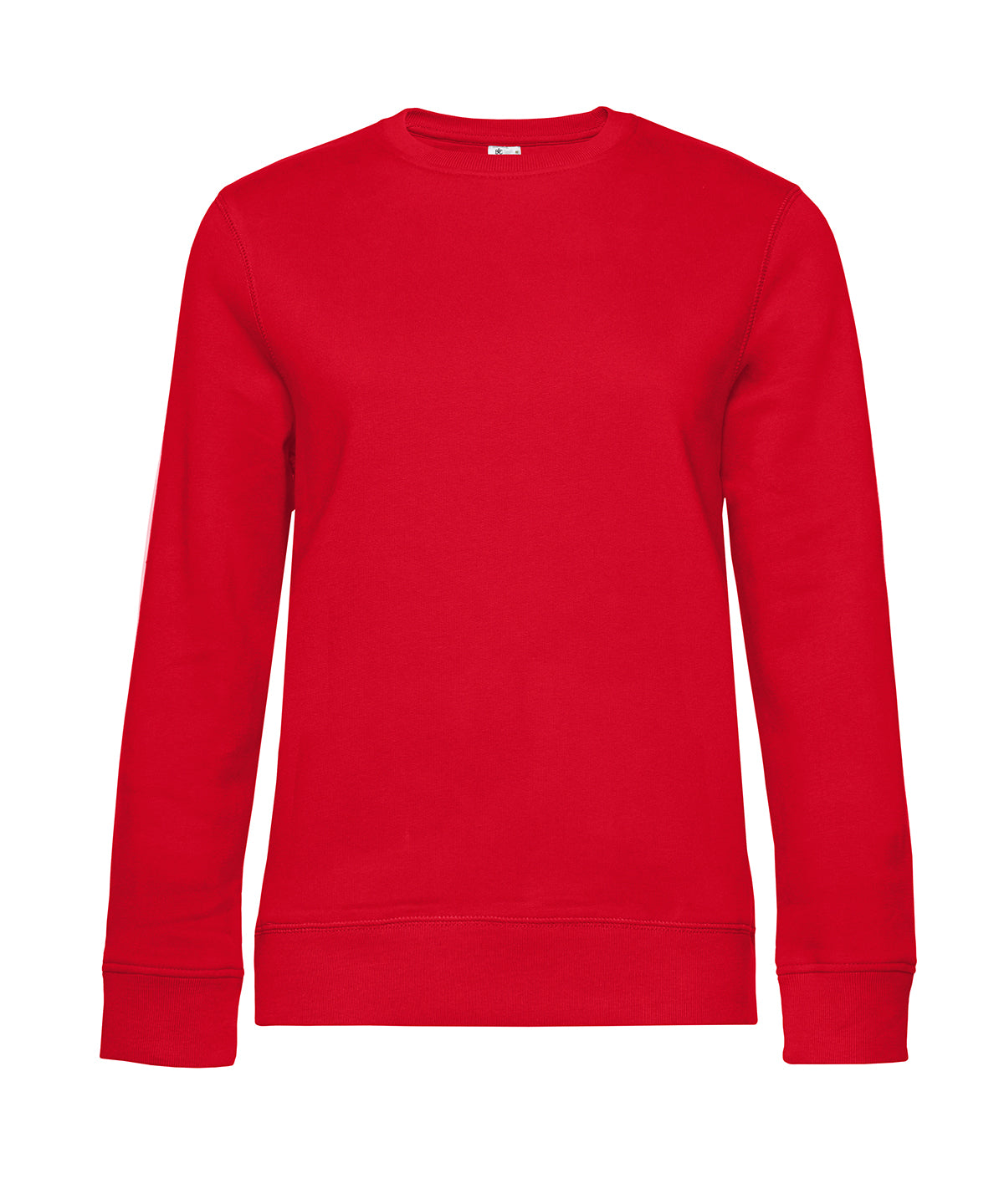 B&C Collection Queen crew neck sweatshirt B010F in red