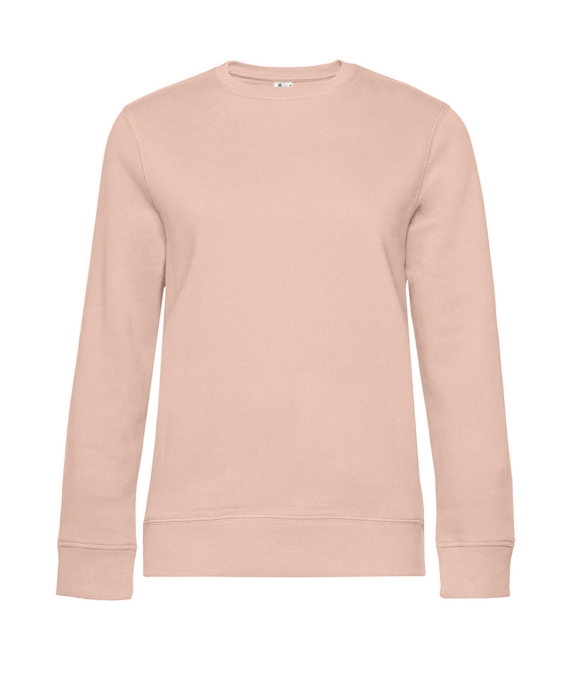 B&C Collection Queen crew neck sweatshirt B010F in soft rose