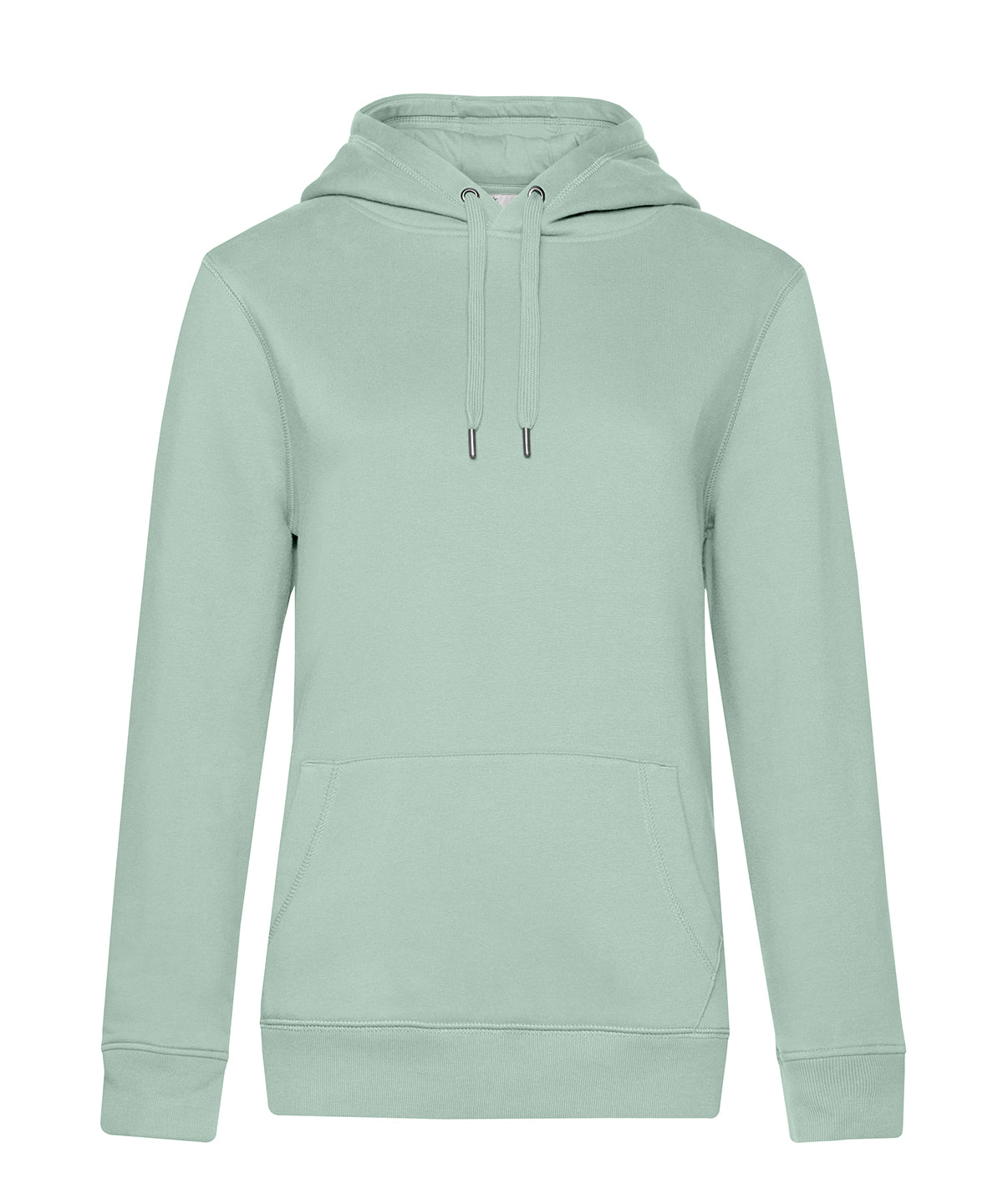 B&C Collection Queen hooded sweatshirt B011F in aqua green