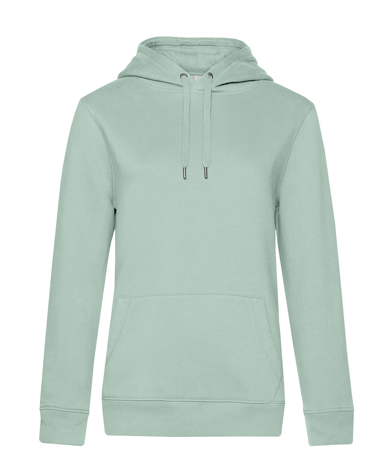 B&C Collection Queen hooded sweatshirt B011F in aqua green