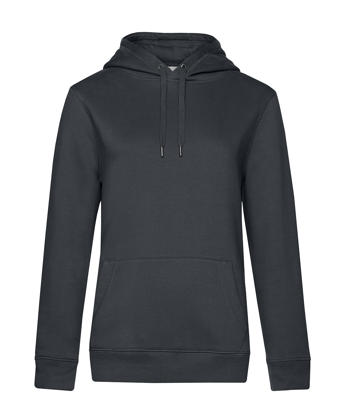 B&C Collection Queen hooded sweatshirt B011F in asphalt