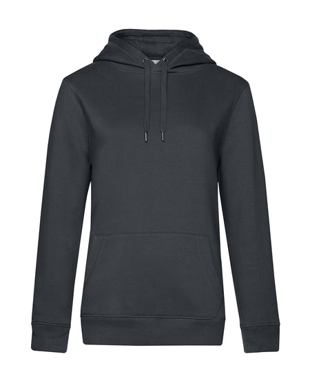 B&C Collection Queen hooded sweatshirt B011F in asphalt