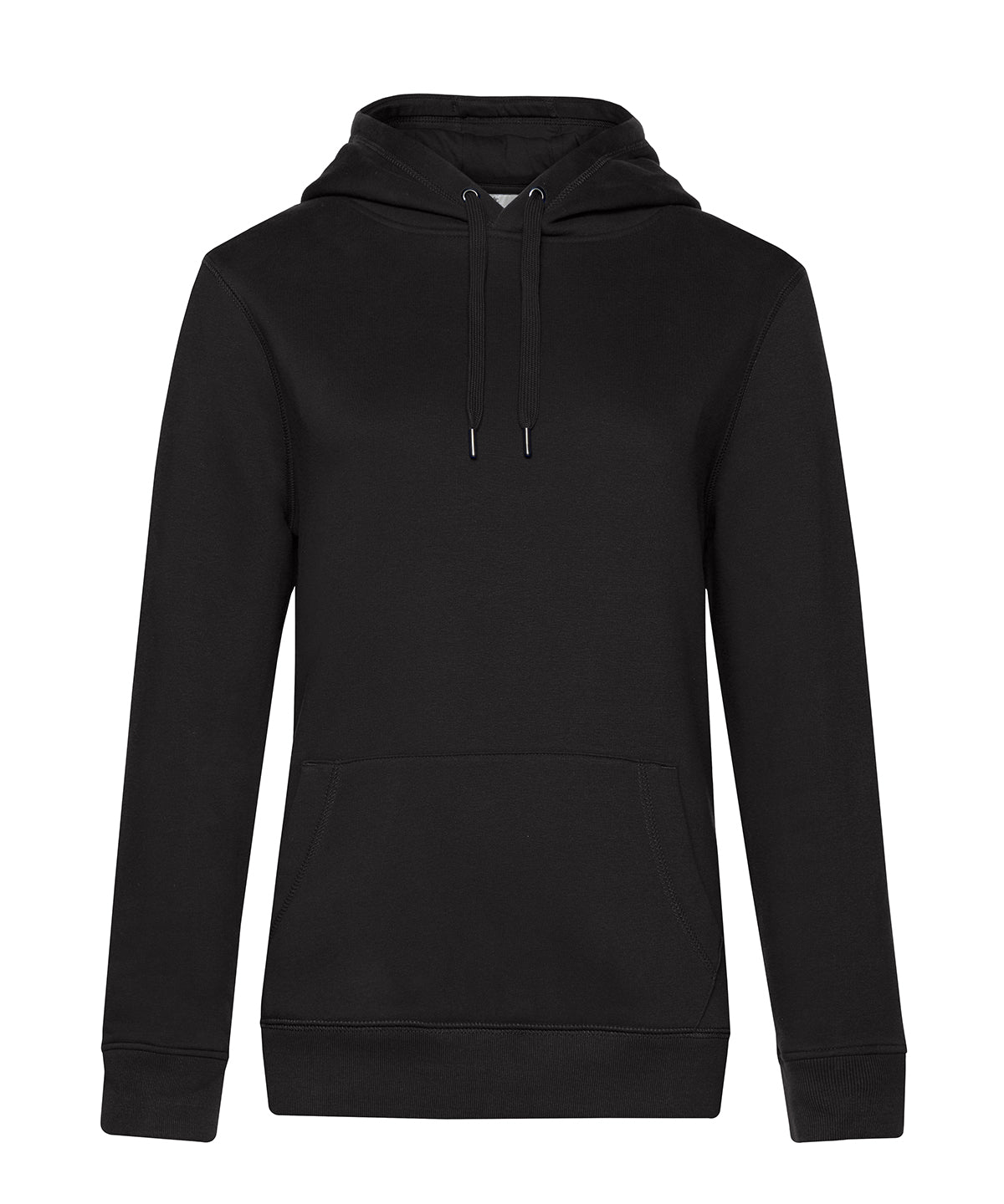 B&C Collection Queen hooded sweatshirt B011F in pure black