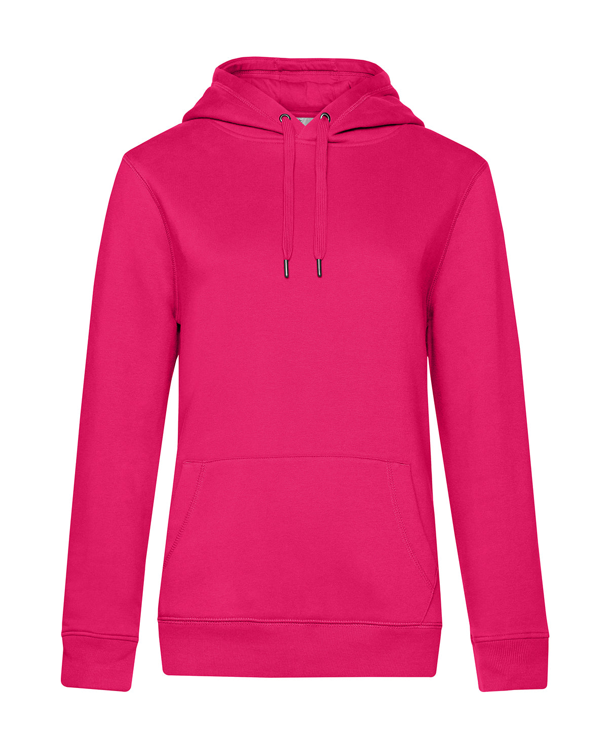 B&C Collection Queen hooded sweatshirt B011F in magenta pink