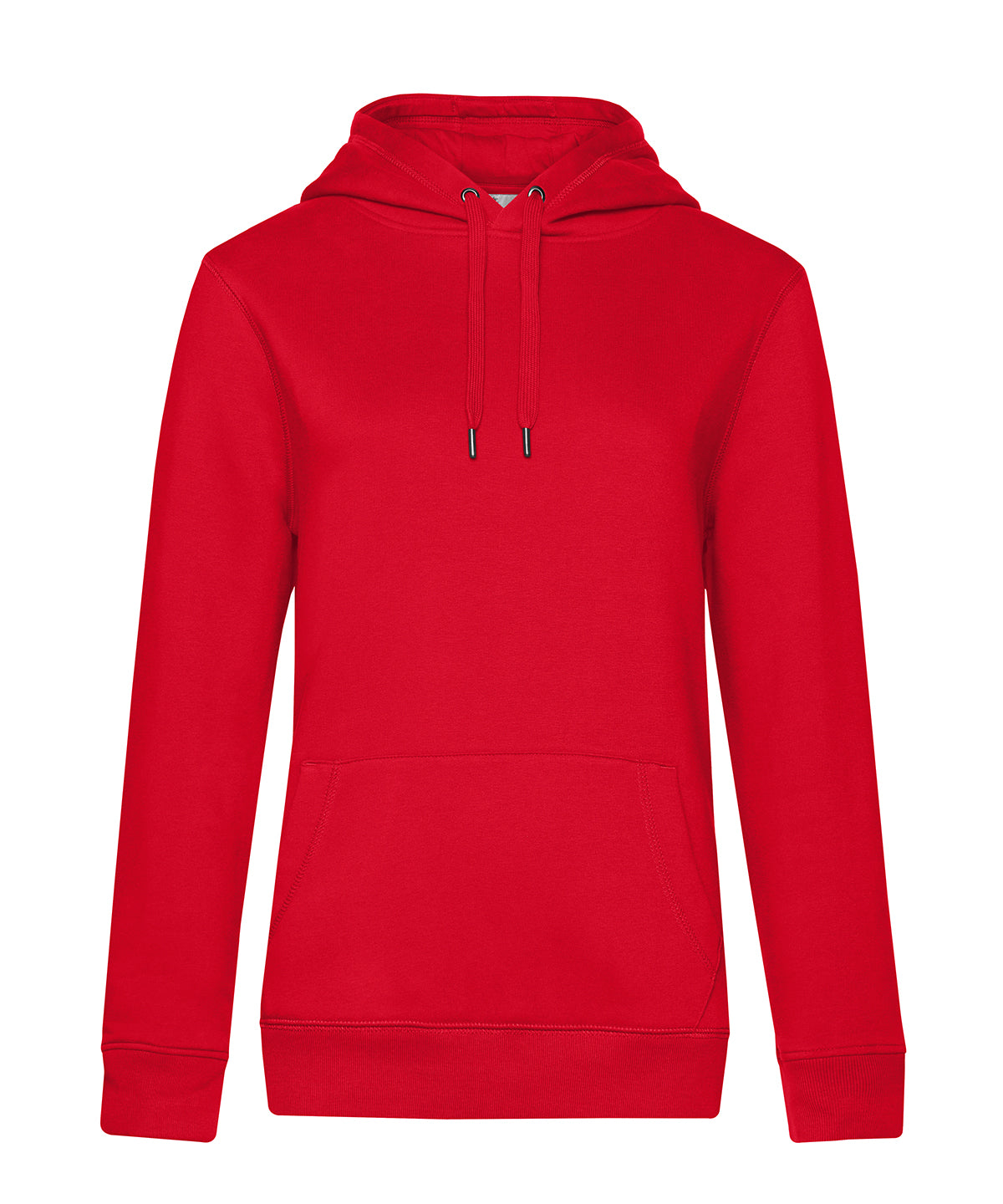 B&C Collection Queen hooded sweatshirt B011F in red