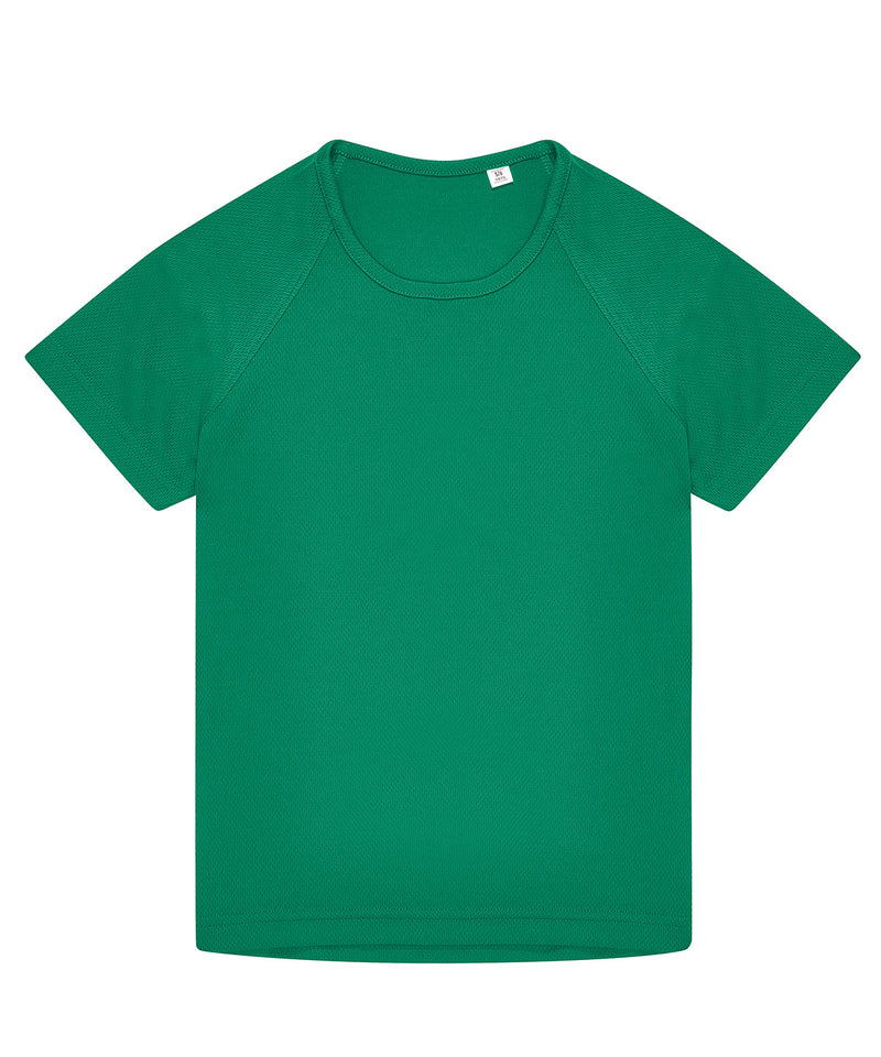 B&C Collection Active kids t-shirt B040B in kelly green