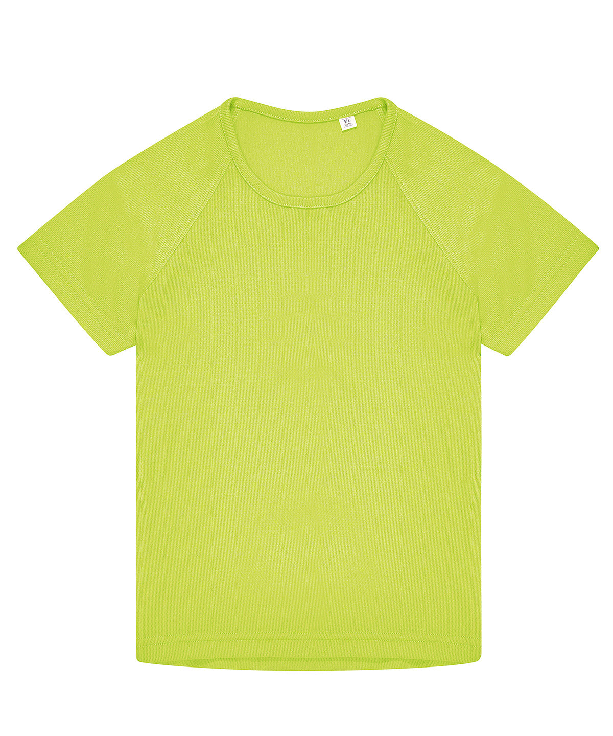 B&C Collection Active kids t-shirt B040B in ultra yellow