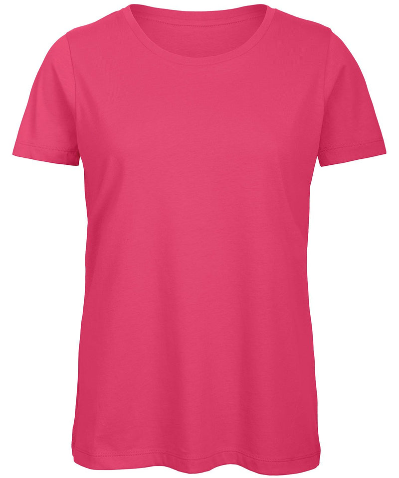 B&C Collection Inspire Womens T Shirt B118F in Fuchsia